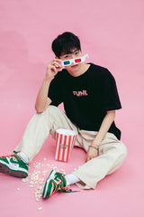 チェスワイドパンツ / IVORY CHESS WIDE PANTS