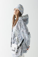 フーデッドSCWジャケット/BSR2223FWJK032 DSXBR HOODED SCW JACKET WHITE