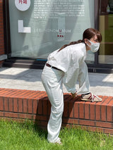 Salt white denim pants 