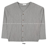 #N-Ritz Loosefit Pleats Cardigan (3color)
