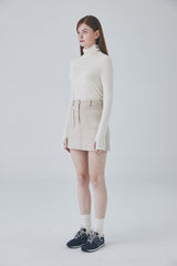 ウールシルクウォーマーTシャツ / Wool Silk Warmer T-Shirt [Ivory]
