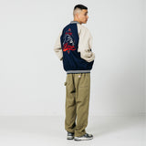 リバーシブルベースボールジャケット/REVERSIBLE BASEBALL JACKET