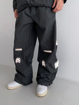 WDフューチャーリフレクティブトラックパンツ / BSR2223FWPT041 WD FUTURE REFLECTIVE TRACK PANTS CHARCOAL
