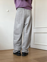 [S,M,L] Katet Pintuck Wide Training Pants