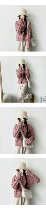 milk wool bucket hat bucket hat hat