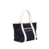 レタリングキャンバスバッグ_L_NAVY