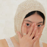 パフィーダブルハートリング カラー / puffy double heart ring color