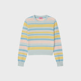 STRIPE SHORT PULLOVER_LIGHT BLUE