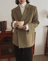 エリンハーフウールコート