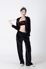 ダーリンユアスウェットパンツ / DARLING, YOUR SWEATPANTS ! #VELVET BLACK