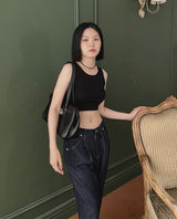 ロケットクロップスリーブレス/Rocket Crop Sleeveless (3color)