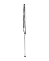 LOOF TIE NECKLACE BLACK