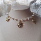 ダーリンビーナスパールチョーカーネックレス / Darling Venus Pearl Choker Necklace