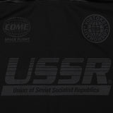 [UNISEX] USSR Printed Football T-Shirt (BLACK)