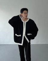 WE With Coloring Zipper Cardigan (2 colors)