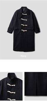 ウールダッフルインナコート/ーキルティングwool duffle inner quilting coat 3color