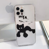 マイブラックフォーンケース / My black phone case