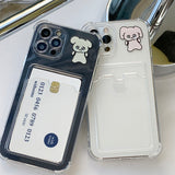 BBu-eng Yellow Card Storage Phone Case