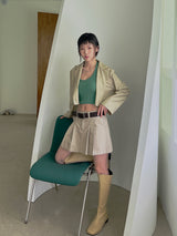 ゼロプリーツスカート/no.790 Zero Pleated Skirt (2color)