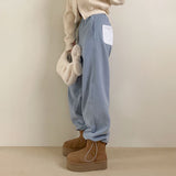 ナッピングエンブロイダリー2WAYジョガーパンツ / [Bellied made] napping embroidery two-way jogger pants
