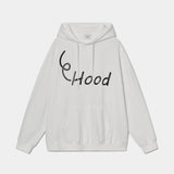プリントオーバーフーディ / HOOD Printed Over Hoodie (3 colors)