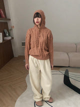 Siren knit hood