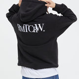 リセントロゴフーディー/RECENT LOGO HOODIE_BLACK