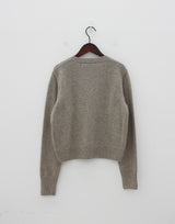 カシューウールニット/Cashew Wool Knit (4color)