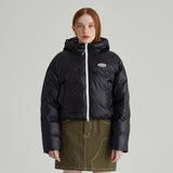 BLACK ATHR SHORT PADED JUMPER