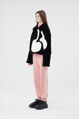 ビッグチェリーボアファージャンパー / BIG CHERRY BOA FUR JUMPER [BLACK]