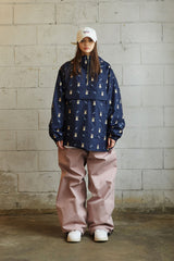ロゴコットンスーパーワイドパンツ / BSR2223FWPT007 LOGO COTTON SUPER WIDE PANTS INDY PINK