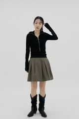 マロンフレアスカート / Marron Flare Skirt (2color)
