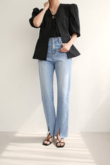 ライトライトジーンズ / LIGHT LIGHT JEANS / STRAIGHT DENIM PANTS