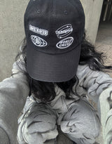 [UNISEX]ユニバースレタリングボールキャップ