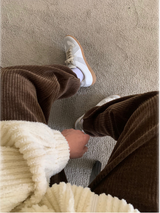Nus. Coste Golgi Jogger Pants (Brown)