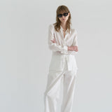 ラインブラウス / LINE BLOUSE, WHITE