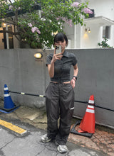 Bumpy half shirt 