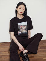 GRAPHIC BOAT T-SHIRT - BLACK (6636241911926)