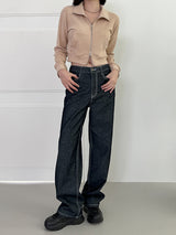 ホワイト ステッチ ドウ パンツ / no.1772 White Stitched Dough Pants