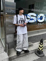 ワンカーゴワイドウォッシングパンツ