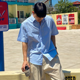 ステディコットンハーフシャツ