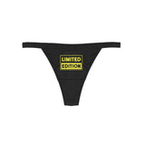 リミッテッド エディション Tバック ブラック/ LIMITED EDITION THONG BLACK - MJN (4444734357622)