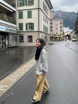 Aube cropped hood
