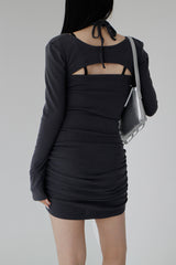 ホルターKワンピース / Halter K One Piece (3color)
