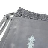 クロスラップスカートパンツ/1 0 cross wrap skirt pants - GREY