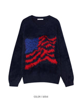 ALL - USA Flag Angora Knitwear (3 colors)