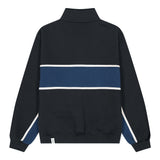 ドットロゴハーフジップアップ