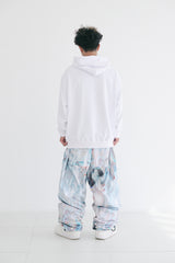 Bロゴパーカー / BSR2223FWPO059 B LOGO HOODIE WHITE