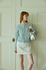 MARGARET TWIST CARDIGAN
