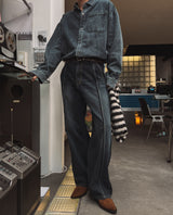 ダイニングウォッシングデニムパンツ